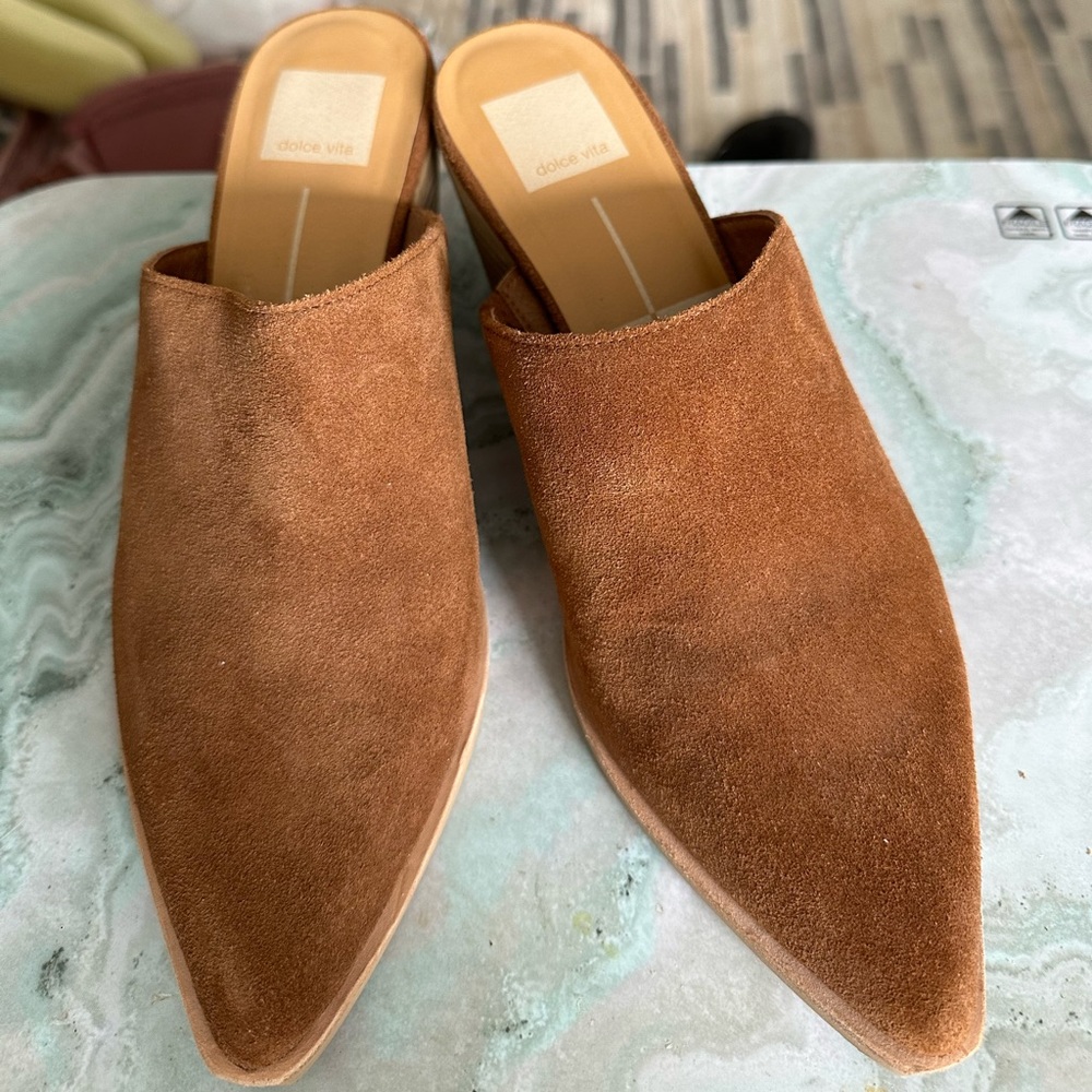 Dolce vita suede booties